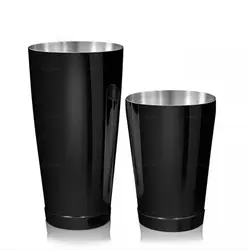 Шейкер 0,75 л Бостон Kenko черный нерж. Lumian