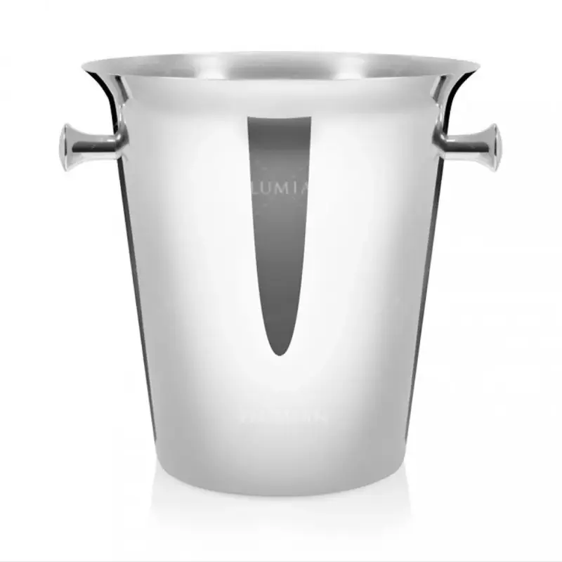 Ведро для шампанского d 21/14 см h22 см 5 л хром нерж. LUMIAN