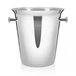Ведро для шампанского d 21/14 см h22 см 5 л хром нерж. LUMIAN