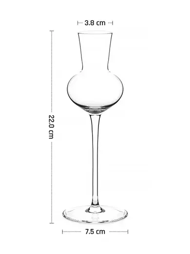 Рюмка для граппы, MGline, 3,8 х 22 см, 130 мл