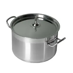 Кастрюля с крышкой, тройное дно, MGsteel, 21.5 х 10 см, 3 л, 21.5 см