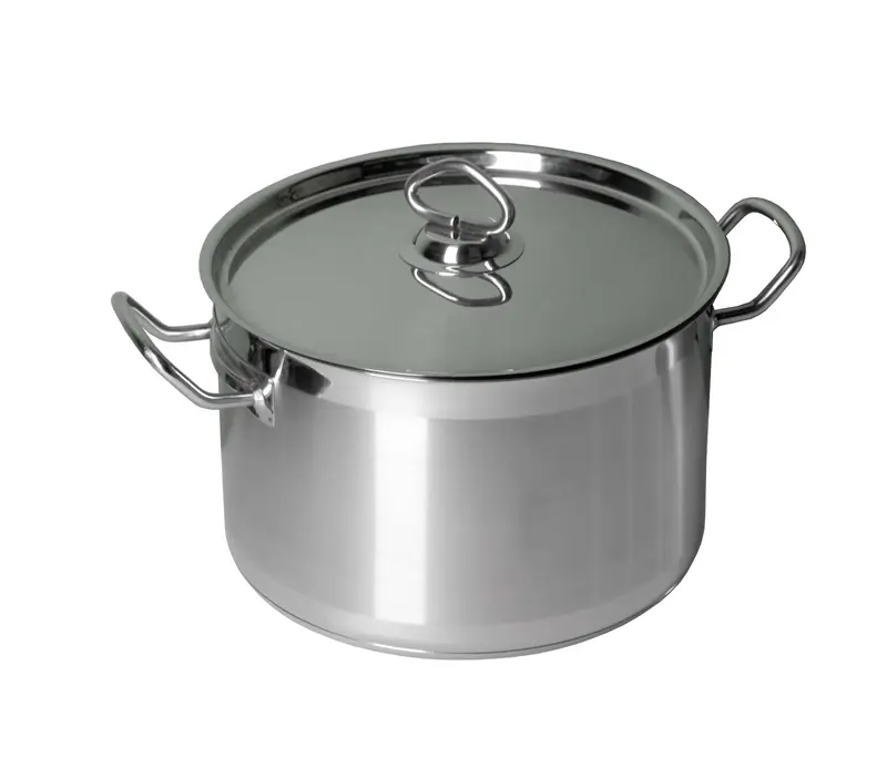 Кастрюля с крышкой, тройное дно, MGsteel, 25.3 х 16 см, 7 л, 25.3 см