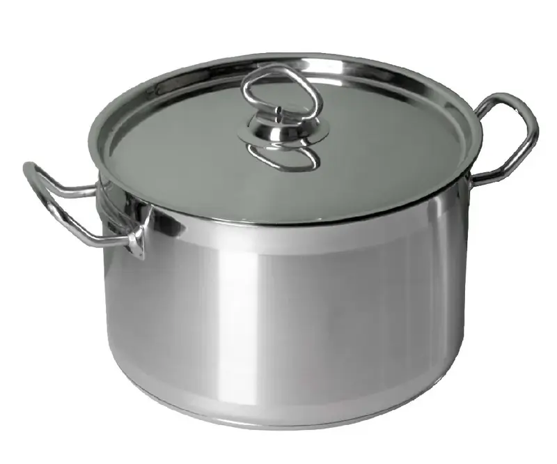 Кастрюля с крышкой, тройное дно, MGsteel, 27.3 х 17.3 см, 9 л, 27.3 см