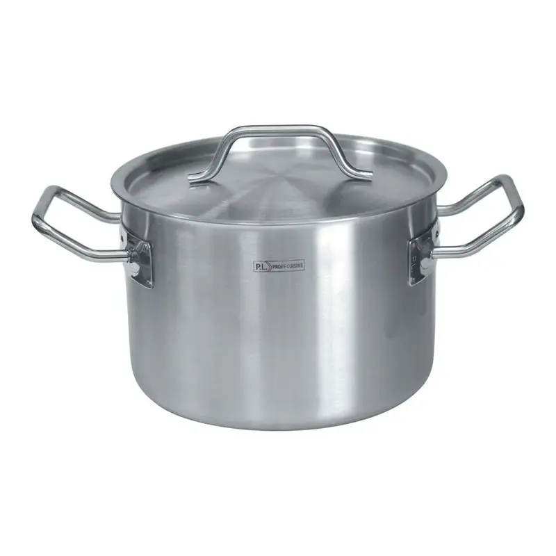 Кастрюля с крышкой, P.L. Proff Cuisine, Gourmet Line, 20 х 10.5 см, 3.3 л, 20 см