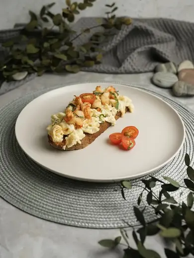 Тарелка, NOBLE, Light Grey, 26 cм