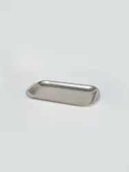 Поднос прямоугольный, металлический, Old Island "Грэй", L 27 см, B 15 см, H 1.5 см