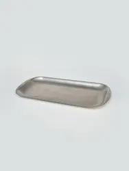 Поднос прямоугольный, металлический, Old Island "Грэй", L 33 см, B 16.5 см, H 1.5 см