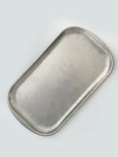 Поднос прямоугольный, металлический, Old Island "Грэй", L 41 см, B 23 см, H 1.5 см