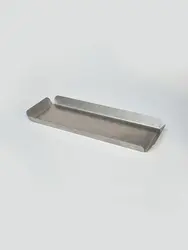 Поднос для подачи прямоугольный, металлический, Old Island "Грэй", L 32 см, B 12.8 см, H 2.2 см