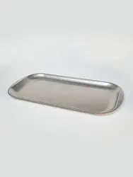 Поднос прямоугольный, металлический, Old Island "Грэй", L 37 см, B 20 см, H 1.5 см