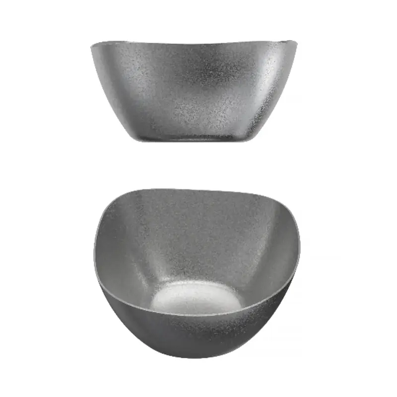 Миска-боул, квадратная, металлическая, Old Island, 11 Х 11 Х 5.3 см