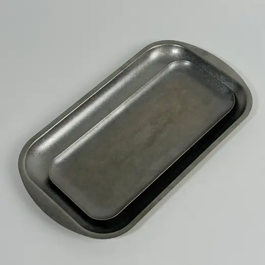 Поднос с ручками, металлический, Old Island, 29.5 х 16.2 х 3.5 см