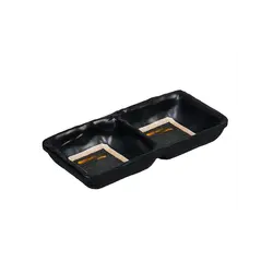 Соусник прямоугольный, P.L. Proff Cuisine, Dark Texture Mel,15.8 х 7.5 см, 80 мл