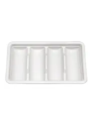 Контейнер для столовых приборов 4 отд., пластик 50*30*9,5 см P.L. Proff Cuisine