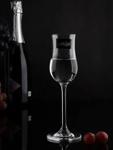 Рюмка для граппы "Classic", P.L. Proff Cuisine, Bistro Edelita Crystal Glass, 125 мл, d 5,3 см, h 19,3 см