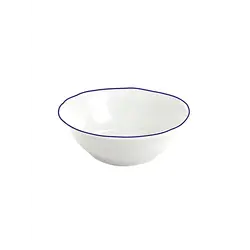 Салатник, Porland, Maria with colored kant blue, 15 см