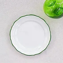 Maria with colored kant green