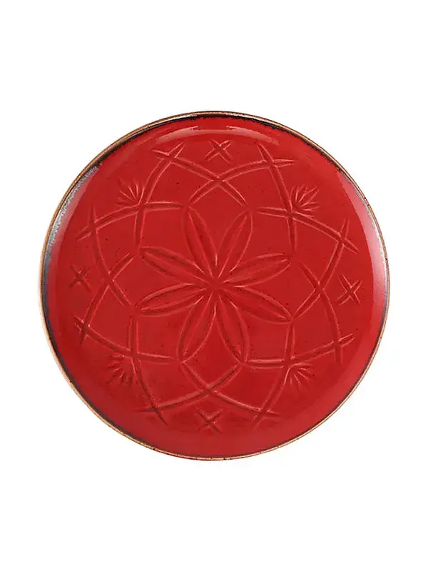 Тарелка, Porland, Christina Red, 18 см