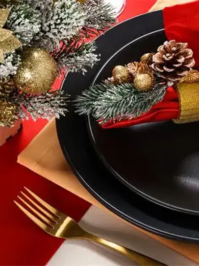 Салатник, Porland, Porland Seasons Black, 25 см, 2 л