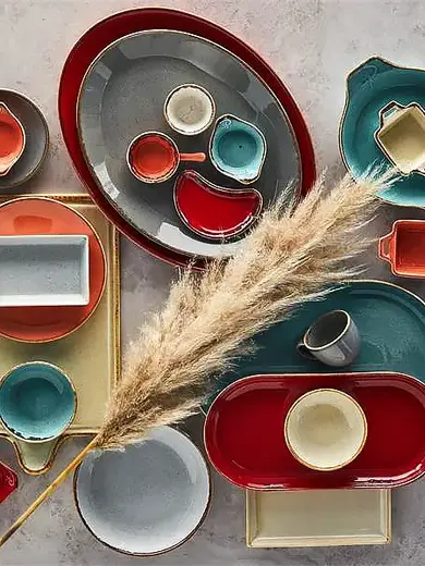 Салатник, Porland, Porland Seasons Black, 25 см, 2 л