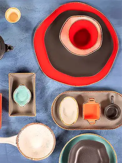 Салатник, Porland, Porland Seasons Black, 25 см, 2 л