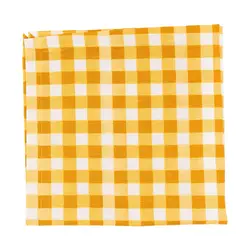 Салфетка желтая клетка, RestoTouch Textile, 45 х 45 см