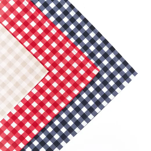 Салфетка желтая клетка, RestoTouch Textile, 45 х 45 см