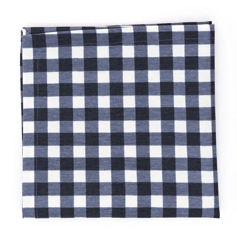 Салфетка синяя клетка, RestoTouch Textile, 45 х 45 см