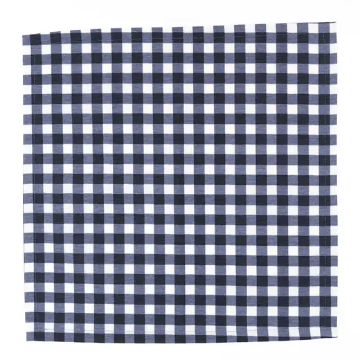 Салфетка синяя клетка, RestoTouch Textile, 45 х 45 см