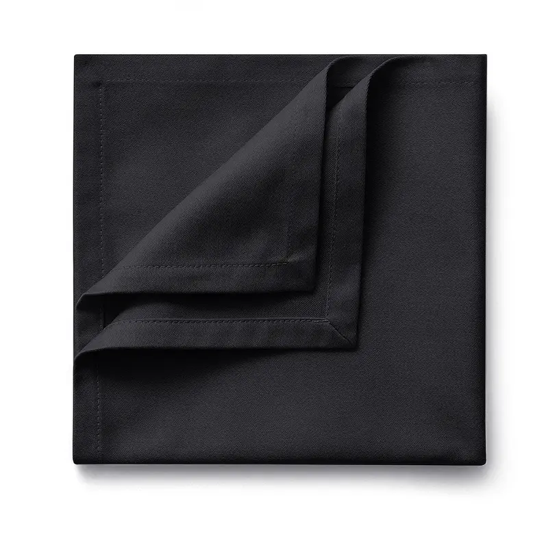 Салфетка Set Spain черная RestoTouch Textile, 45 x 45 см