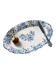 Блюдо, Tudor, Blue Jardin, 30 см