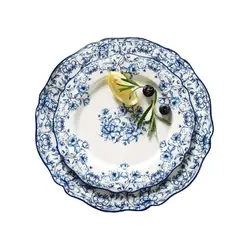 Тарелка десертная, Tudor, Blue Jardin, 21 см