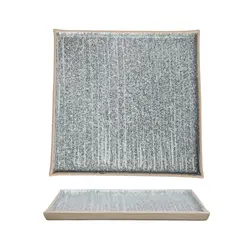 Тарелка квадратная, P.L. Proff Cuisine, Untouched Taiga, 20 х 20 х 1.2 см