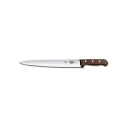 Нож для нарезки ломтиками ручка розовое дерево, Victorinox, Rosewood, 30 см