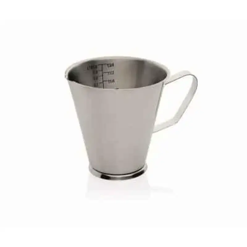 1006100 Емкость мерная на ножке, с градуировкой, 1л., нерж.сталь, WAS, Германия