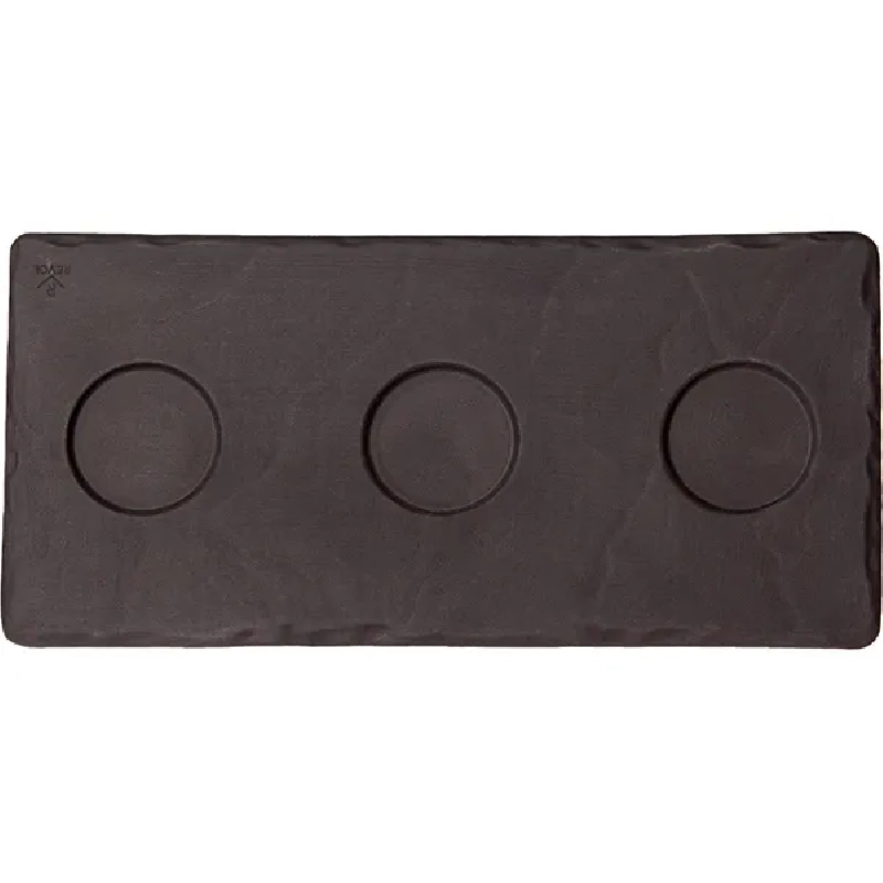 Блюдо для подачи, Revol, Basalt, 25 х 12 см