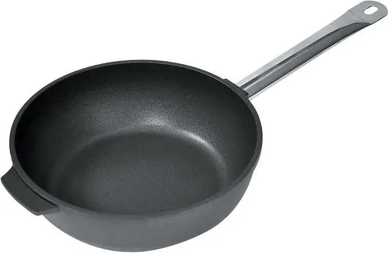 Сковорода 24 см, h 7,8 см, глубокая алюм. с антиприг. покрытием ИНДУКЦИЯ P.L. Proff Cuisine