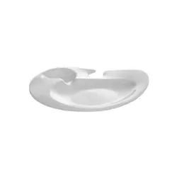 Тарелка для фуршетов, RAK Porcelain, Nabur,22х15.5 см