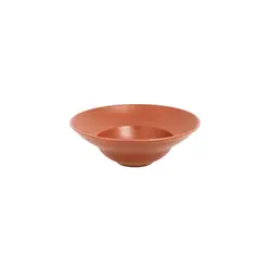 Тарелка круглая глубокая, RAK Porcelain, Neofusion, 26х9 см, 480 мл, Коричневый