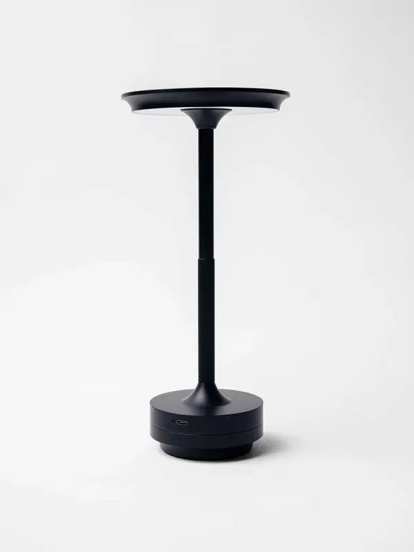 Лампа настольная 3 цвета, сенсорная регулировка яркости, алюм., серая LED HIGH-TECH Mgline