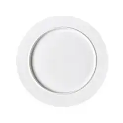 Тарелка круглая RAK Porcelain Nordic d=24 см с внутренним бортом