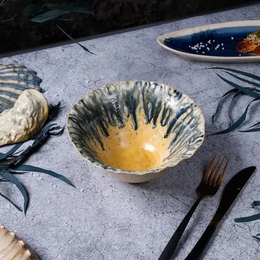 Салатник P.L. Proff Cuisine Northern Blue Frutti di Mare 925 мл d 19 см h9 см