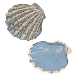 Блюдо для подачи P.L. Proff Cuisine Northern Blue Frutti di Mare 13*12,5 см h3 см