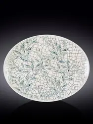 Блюдо овальное плоское, Wilmax, Olive Green, 31х24 см