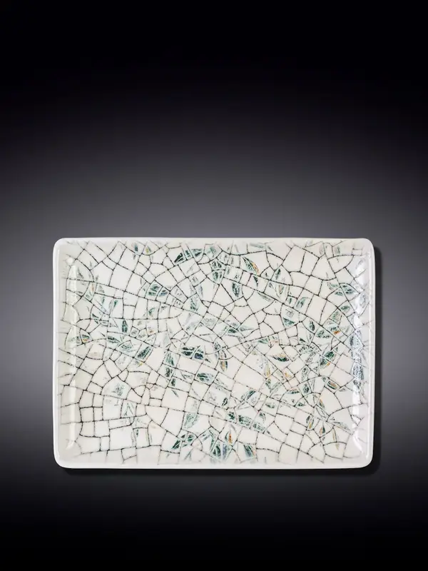 Блюдо прямоугольное, Wilmax, Olive Green, 23.5х17 см