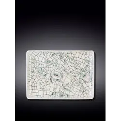 Блюдо прямоугольное, Wilmax, Olive Green, 23.5х17 см