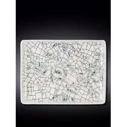 Блюдо прямоугольное, Wilmax, Olive Green, 30х23 см