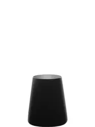 Стакан, Stolzle, Olympic, 8.6х10.1 см, 380 мл, Черный-Серебряный