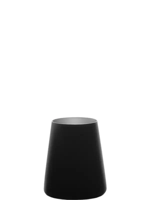 Стакан, Stolzle, Olympic, 8.6х10.1 см, 380 мл, Черный-Серебряный