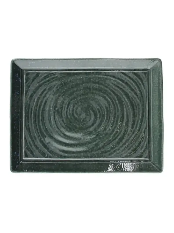 Блюдо сервировочное, Tognana, Organica Meterial, 34 см, Зеленый
